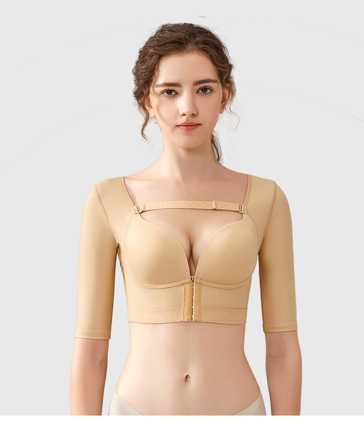 Upper Body recovery garment on-body