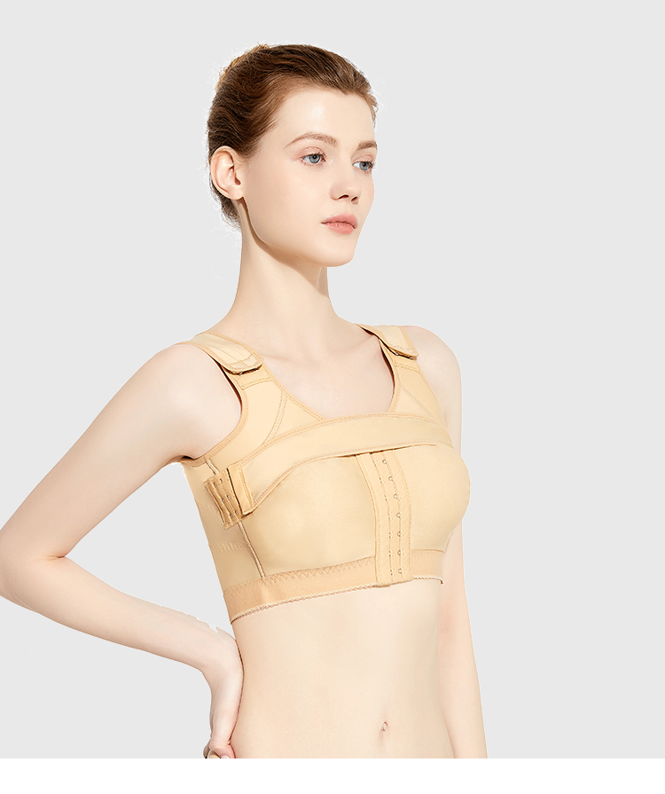 Upper Body recovery garment on-body