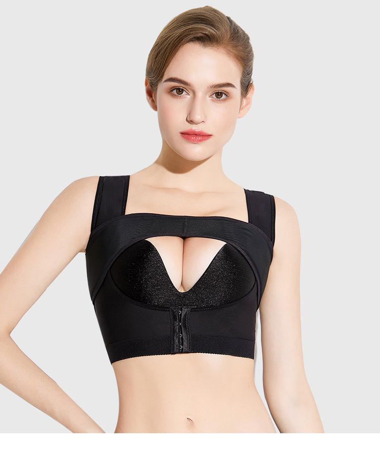 Post-Surgery Front-Closure Compression Bra with Adjustable Straps - Image 2