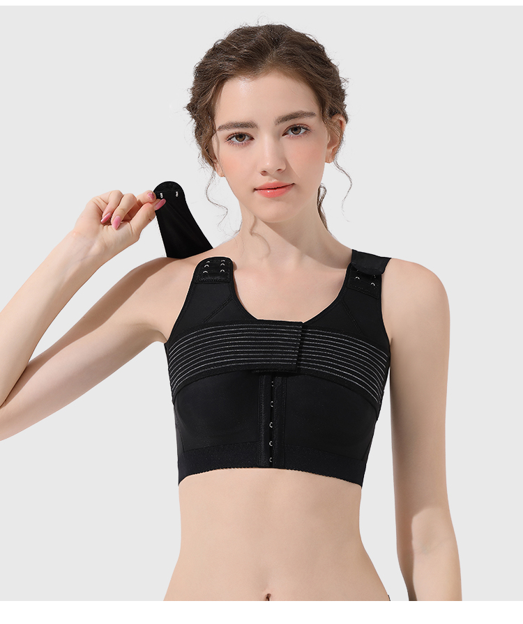 Upper Body recovery garment on-body