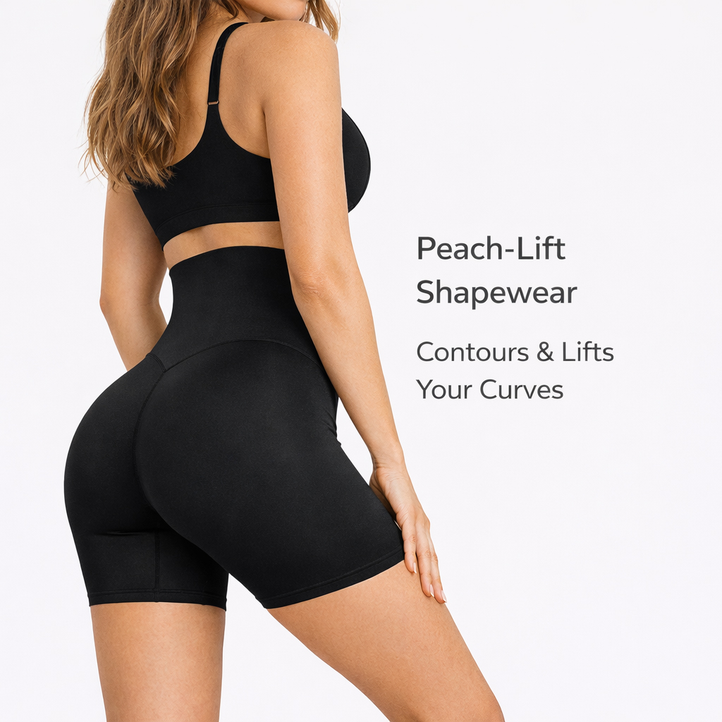 Peach-lift shaping seam – result view