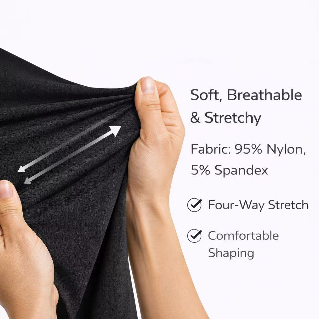 Fabric stretch close-up