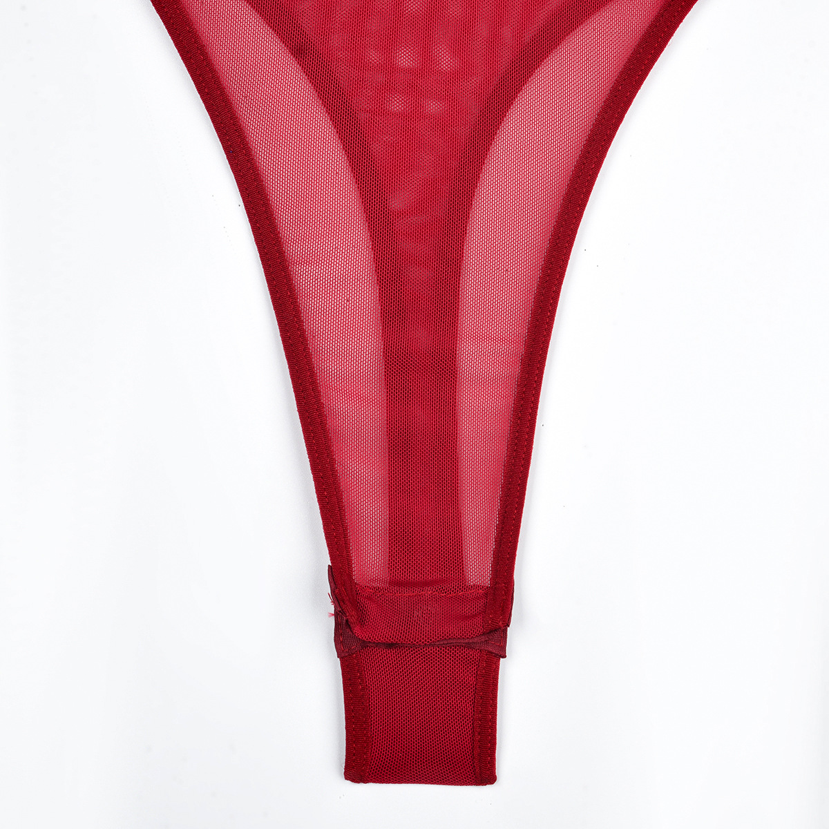 HKRXEC Strappy Sculpting Bodysuit in Red