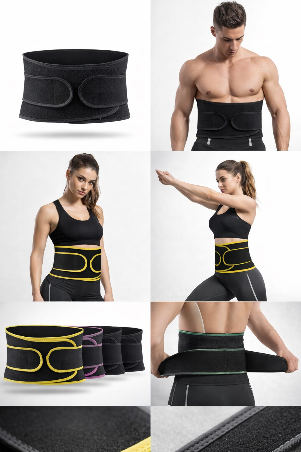 HKRXEC Neoprene Waist Cincher Belt – Tummy Control Waist Trainer