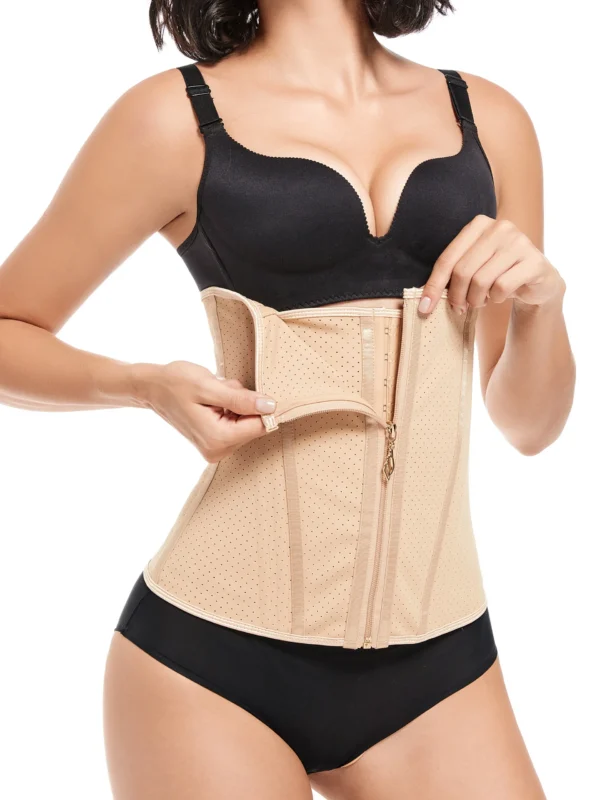 Hook-and-Eye Underbust Waist Trainer Corset
