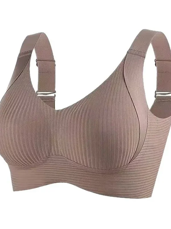Seamless Wide-Strap Wireless Support Everyday Bra