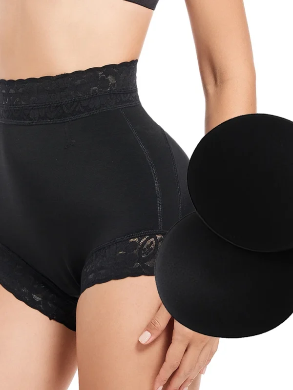 High-Waist Padded Butt-Lifting Shaping Shorts