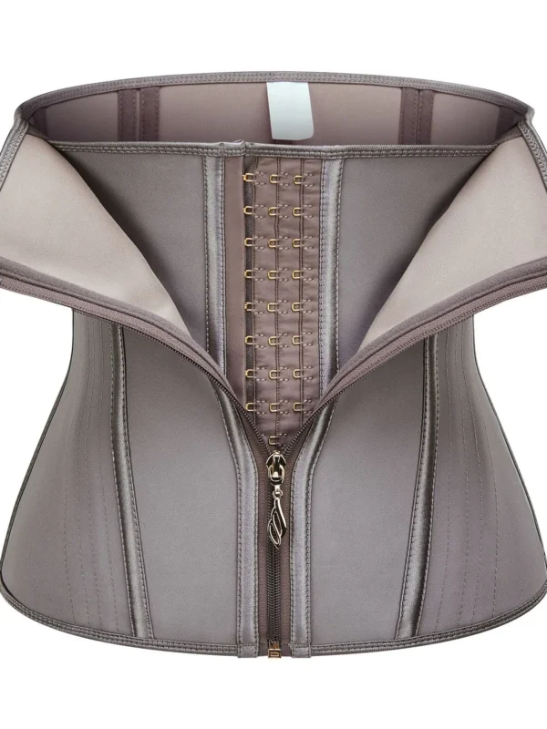 Zip-Front High-Compression Waist Trainer Corset