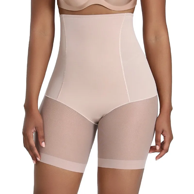 High-Waist Seamless Shaper Shorts with Thigh Coverage - Image 3