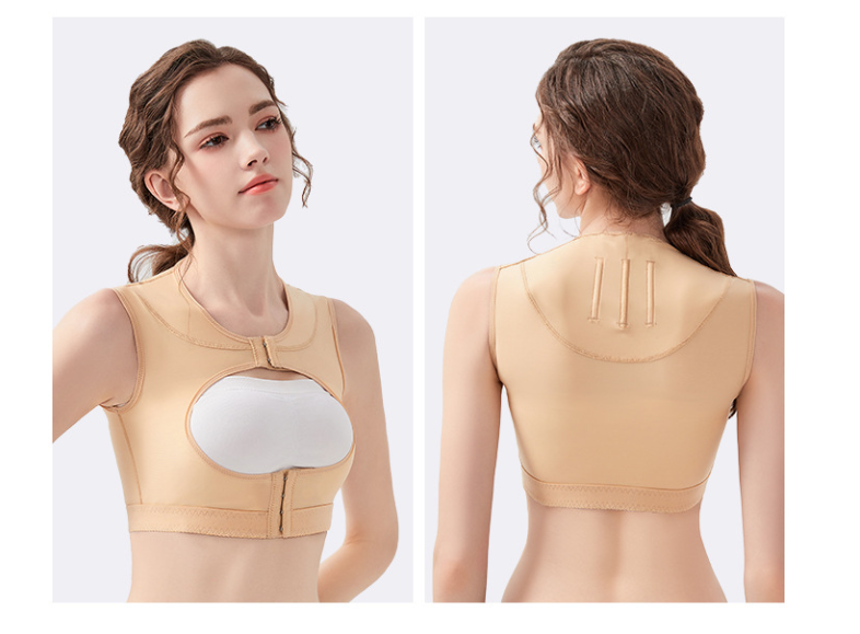 Upper Body recovery garment on-body