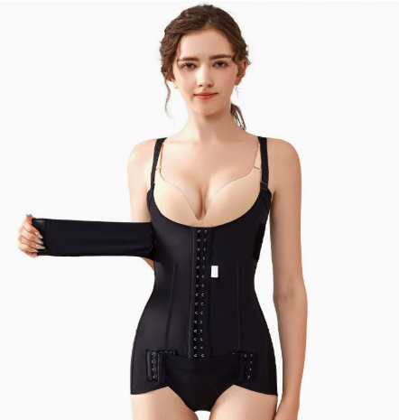 Arms recovery garment on-body