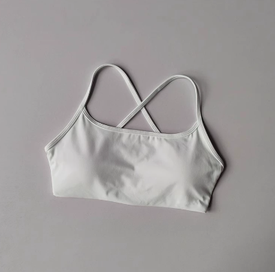 Seamless Crisscross Sports Bra Crop Top