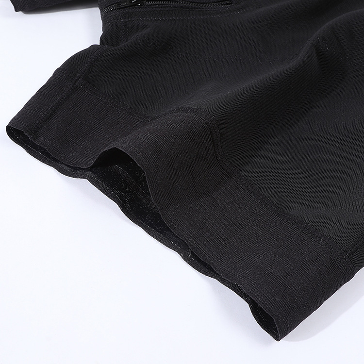 HKRXEC Seamless Scoop-Neck Mid-Thigh Shaping Bodysuit